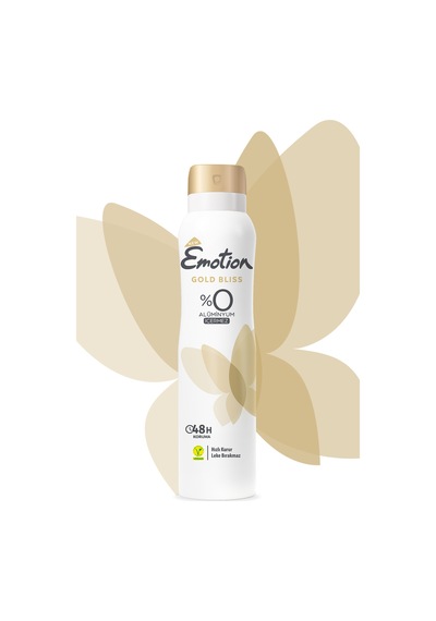 Gold Bliss Kadın Alüminyumsuz Vegan Deodorant 6x150 ML Hızlı Kurur , Leke Bırakmaz
