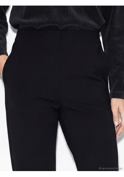 Lcw Vision Siyah Dar Fit Kadın Pantolon