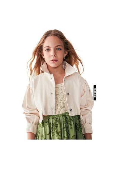 Nk Kids Xo Kids Düğmeli Polo Yakalı Sahte Çift Cepli Düz Renk Kız Çocuk Ceket 8-14 Yaş 36704 Krem Nk Kids Xo Kids Düğmeli Polo Yakalı Sahte Çift Cepli Düz Renk Kız Çocuk Ceket 8-14 Yaş 36704 Krem