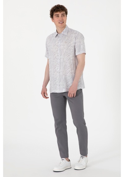 U.s. Polo Assn. Erkek Gömlek 2108073 Gri