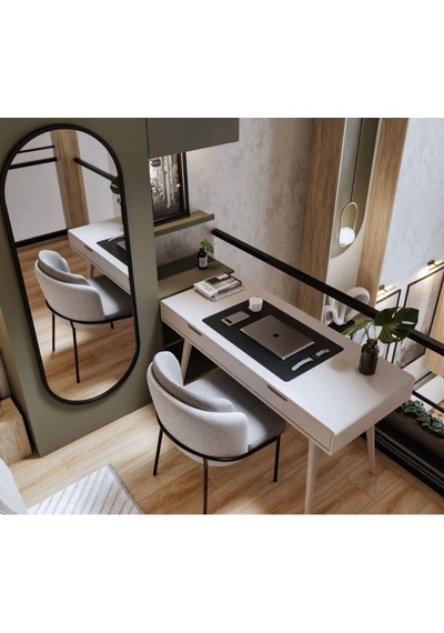 50x140 Oval Duvar Dekor Aynasıkonsol Aynası/salon Aynası Siyah Çok Renkli