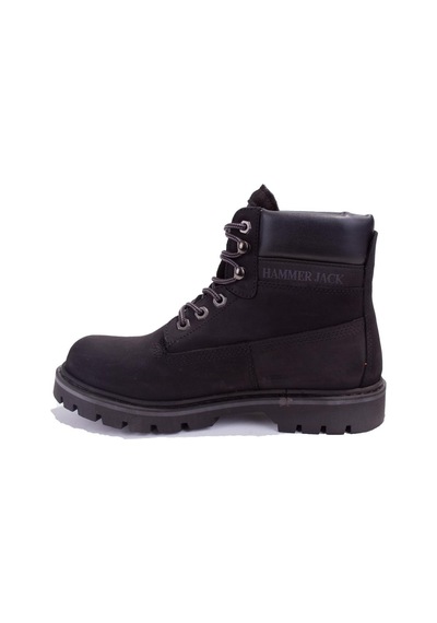 Hammer Jack 10216600 Siyah Ortopedik Günlük Unisex Deri Bot 001