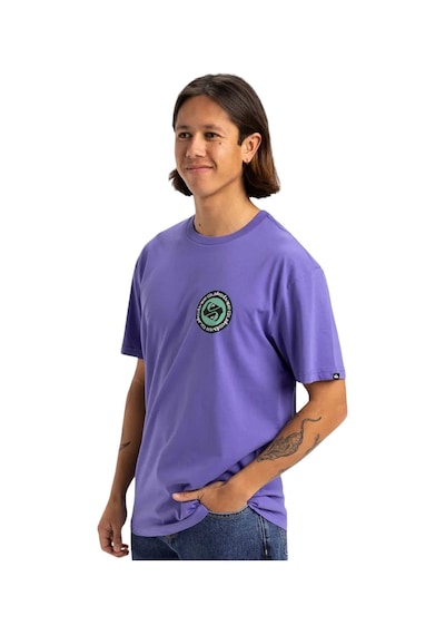 Quıksılver Quiksilver Circle Back Erkek Mor Tişört Pmg0 Mor