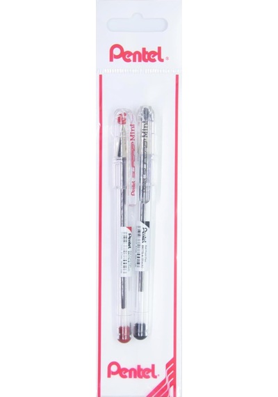 0.7 Mm Yağ Bazlı Roller Kalem Siyah-kırmızı