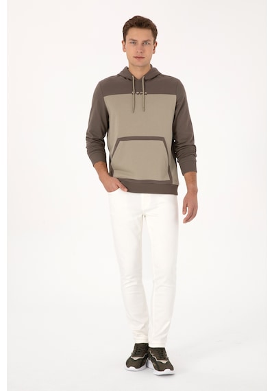 U.s. Polo Assn. Erkek Vizon Sweatshirt 50315453-vr052 Vızon