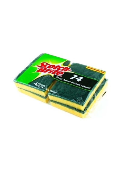 Scotch Brite Bulaşık Süngeri 4'lü Paket Klasik 24'li Paket