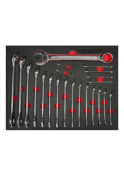 Worldforce 212 Parça Dolu Takım Dolabı 7 Çekmece Eko Paket
