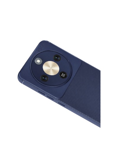 Huawei Honor Magic 8 Lite Uyumlu Auto Focus Karbon Kapak - Lacivert