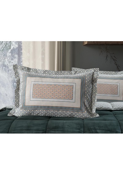Doqu Home Venüs Next Comforter Set Çift Kişilik Yeşil