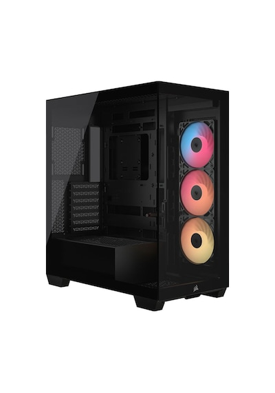 3500x Rs-r Siyah 3x120mm Argb Fan Temperli Cam Mid Tower E-atx Gaming Kasa Cc-9011322-ww