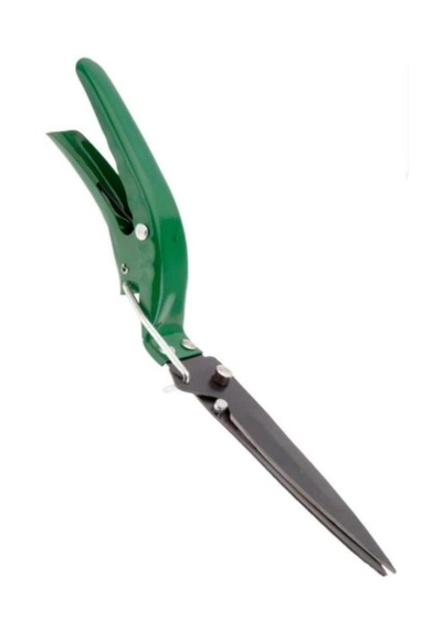 Yeşil Saplı 33 Cm Çim Biçme Makası Budama Makası