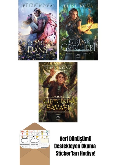 Peri Prensi İle Dans + Girdap Görüleri Girdap Günlükleri Birinci Kitap Ciltli + Çiftçinin Savaşı Altın Muhafızlar Serisi 3 Ciltli