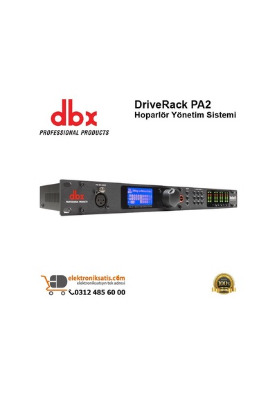 Dbx Driverack Pa2 Hoparlör Yönetim Sistemi