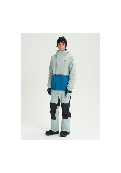 Burton Analog Analog Blast Cap Winter Jacket Aquagr/clstal Aquagr/clstal