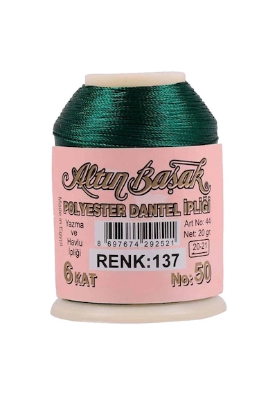 Hubrendy Tedarik 3 Adet Altınbaşak Oya Ve Dantel İpi 20 Gr - Royaleks - No: 822 - 554 - 137