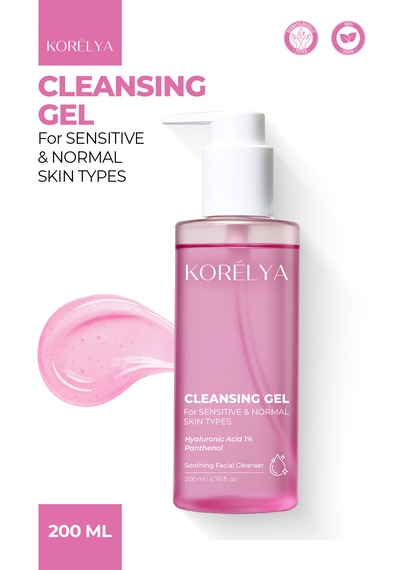 Kuru, Karma, Normal Ciltler Için Temizleme Jeli 200 Ml