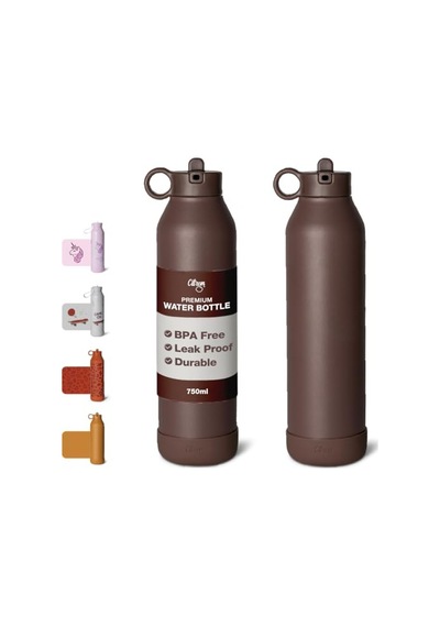 3 Katmanlı Paslanmaz Çelik Termos Seti 750 Ml - Plum 1286951 Açık Beyaz