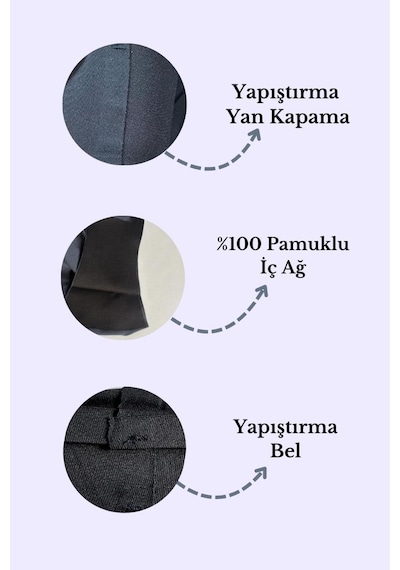 Sensu Kadın Yapıştırma Lazer Kesim Külot - Kts4055 Lacivert Lacıvert