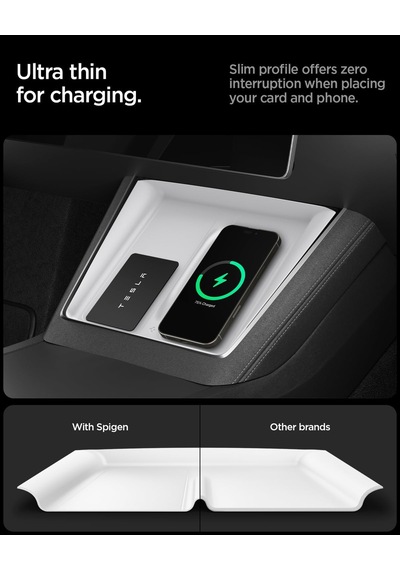 Tesla Model Y Juniper 2026-2025 Kablosuz Şarj Pedi Koruyucu Kaplama To261jh White - Acp10032 Diğer