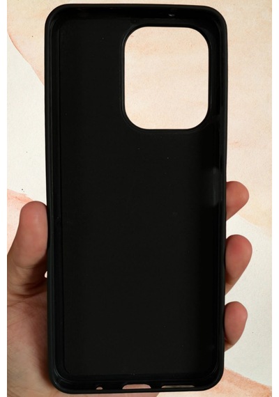 Redmi 13 Yıldız Tozu Premium Silikon Siyah Kılıf