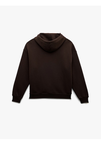Koton Şardonlu Uzun Kollu Kapüşonlu Kanguru Cepli Oversize Fermuarlı Sweatshirt Kahverengi 6wal10130ık Kahve Koton Şardonlu Uzun Kollu Kapüşonlu Kanguru Cepli Oversize Fermuarlı Sweatshirt Kahverengi 6wal10130ık Kahve