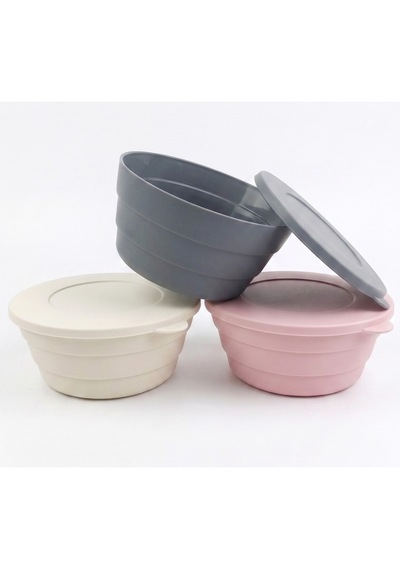 Rika Garden 3 Lü Plastik Saklama Kabı Renkli