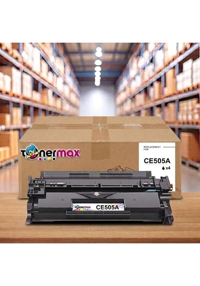 Hp Laserjet P2030 Uyumlu.  Toner Çipli Ce505a 4'lü 2.400 Sayfa