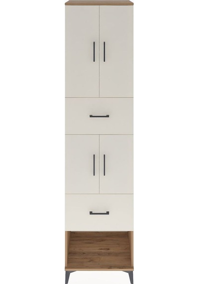 Hyperion Dolap 3 Raflı 2 Çekmeceli 4 Kapaklı 60x44x243 Çam-ay... Çam Hyperion Dolap 3 Raflı 2 Çekmeceli 4 Kapaklı 60x44x243 Çam-ay... Çam