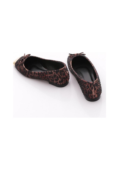 Dgn 8033 Kadin Taşli Babet Leopar