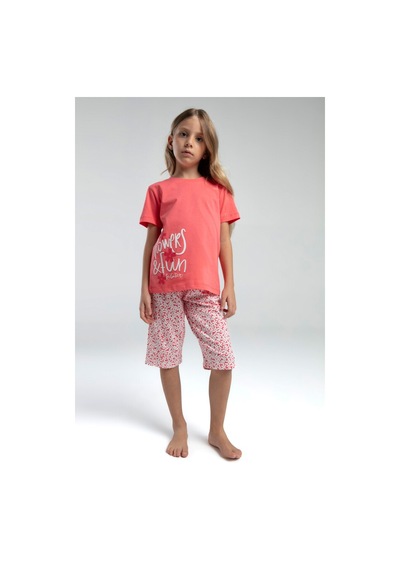 Xo Kids Kız Çocuk Pijama Takım 9-14 Yaş 3612 Nar