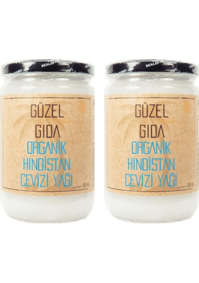 Güzel Gıda Organik Hindistan Cevizi Yağı 630 ml - 2'li Paket
