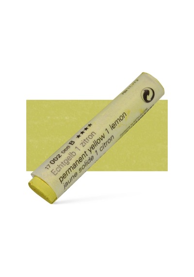 Schmincke : Artist Soft Pastel Boya : 002 B Permanent Yellow 1 Lemon