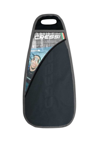 Cressi Ocean-gamma Yetişkin Maske Şnorkel Seti Siyah Tek Renk