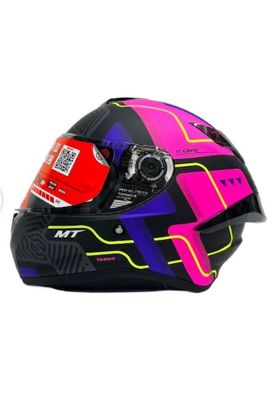 Mt Targo S Brik C8 Şeffaf Vizörlü V-14B Kapalı Kask