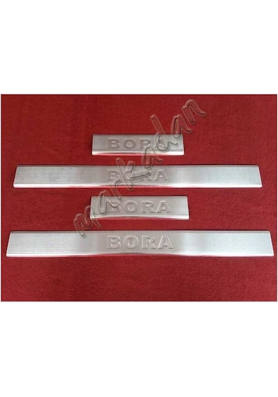 Db Chrome Vw Bora Krom Kapı Eşiği 1998-2004 4 Parça P.Çelik N11.7406