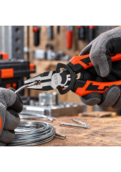 Kombine Pense 175 Mm No :7 Üst Düzey Kaliteli Yeni Tip Pense Ergonomik Saplı No:7