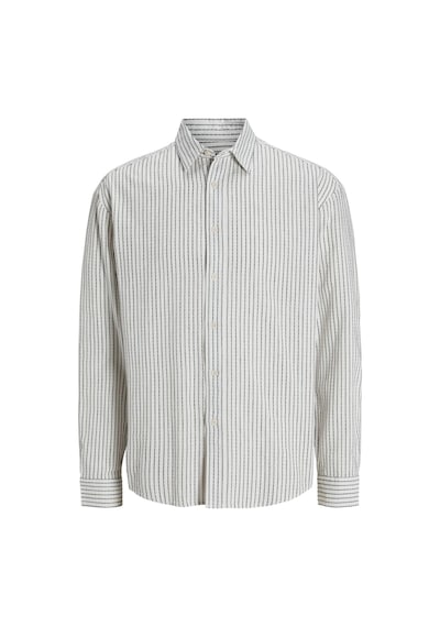 Jack & Jones Jack&jones Jorjames Split Stripe Erkek Gömlek 12271090 Ekru