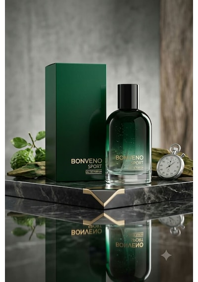 Bonveno Sport Edp 100 Ml + Sport Edp 100 Ml Erkek Parfüm Amber - Misk