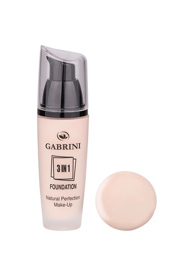 Gabrini 3 In 1 Foundation Natural Perfection Make Up 01