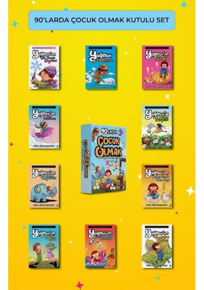 90 Larda Çocuk Olmak Serisi Kutulu Set
