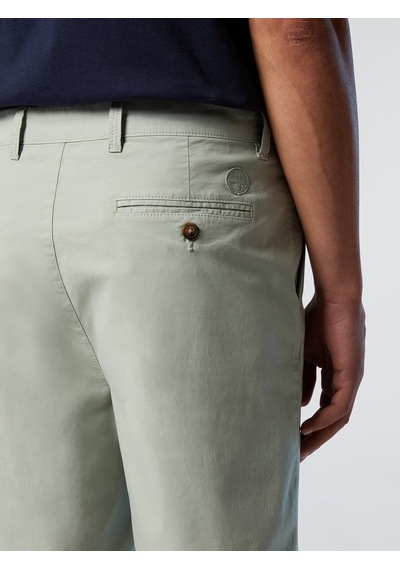 North Sails Freedom Regular Fit Chino Erkek Şort-33434 Açık Yeşil