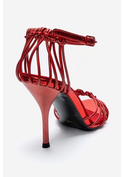 Luvishoes Arona Kırmızı Kadın Topuklu Ayakkabı