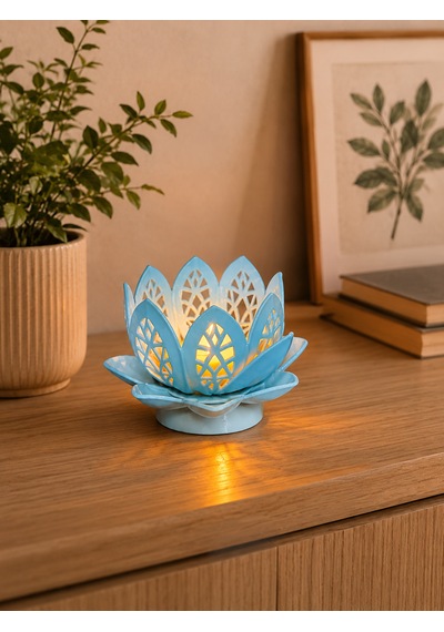 Lotus Glow Mumluk Mint Yeşili