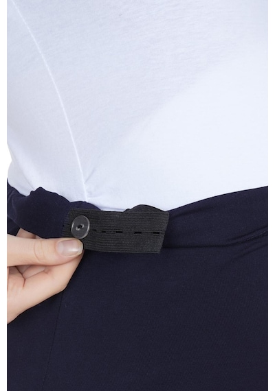 Luvmabelly Myra6005 Beli Ayarlanabilir Hamile Kot Pantolonu -lacivert-lacivert