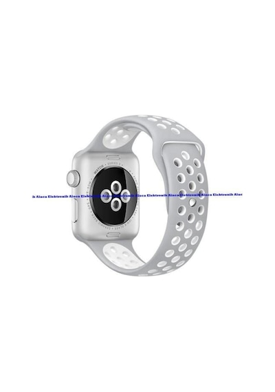 Apple Uyumlu Watch 2 42 MM Silikon Sport Kordon Kayıs