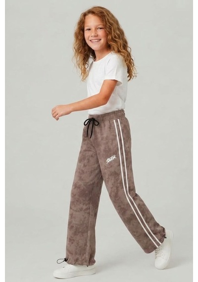 Pina Kids Kız Çocuk Beli İpli Rahat Kesim Paça Ayarlanabilir Lastikli Eşofman Altı Esf7012 Kahverengi Pina Kids Kız Çocuk Beli İpli Rahat Kesim Paça Ayarlanabilir Lastikli Eşofman Altı Esf7012 Kahverengi