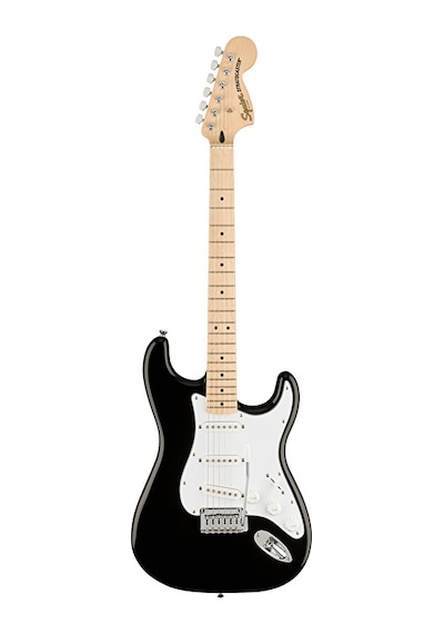 Squier 0378002506 Affinity Stratocaster Elektro Gitar Siyah A