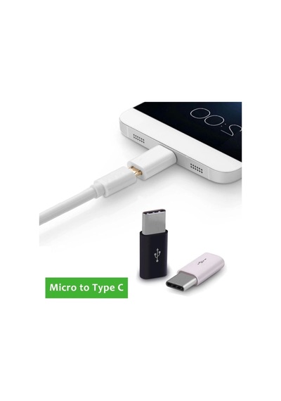 Usb 3.1 Type-c To Mikro Usb Şarj Çevirici Dönüştürücü Adaptör