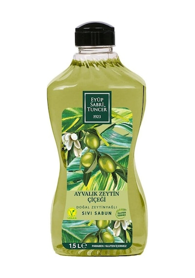 Eyüp Sabri Tuncer Ayvalık Zeytin Çiçeği Doğal Zeytinyağlı Sıvı Sabun 1500 ML