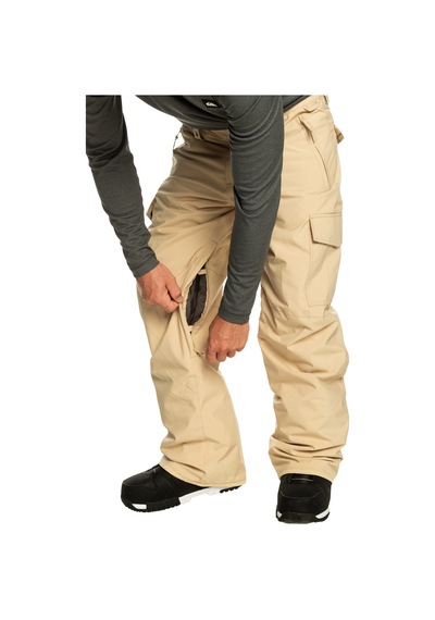 Quiksilver Porter Pt Erkek Bej Snowboard Pantolonu Tgw0